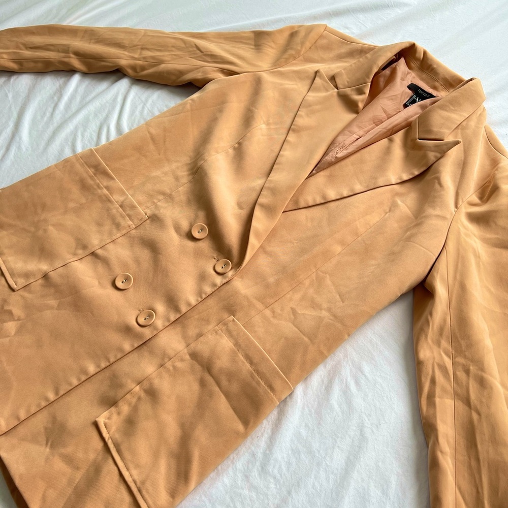 Pastel Orange Blazer